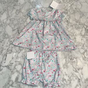 NWT KISSY KISSY DRESS SET 0/3M